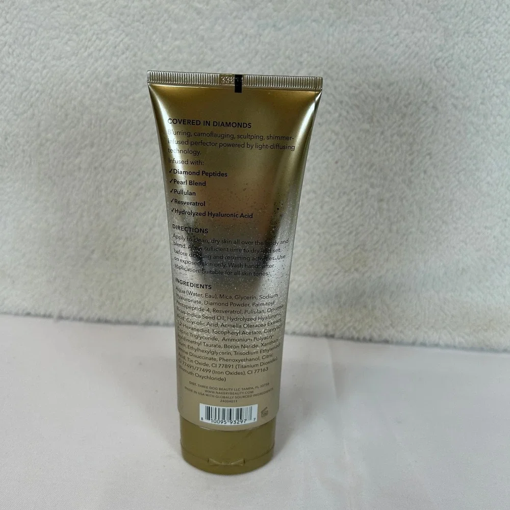 Nakery Beauty Diamond Glow Blur Perfector Body Highlighter 6.76oz New